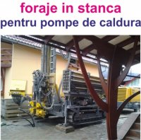 FORAJE IN STANCA PENTRU POMPE DE CALDURA - FORAJE IN STANCA PENTRU POMPE DE CALDURA